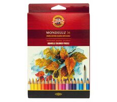 KOH-I-NOOR Kredki akwarelowe Mondeluz 3719 - 36 szt