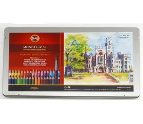 KOH-I-NOOR Kredki akwarelowe Mondeluz 3725 - 36 szt