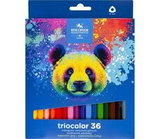 KOH-I-NOOR Kredki trójkątne Triocolor 36 szt. Miś