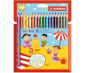 STABILO® Trio strong - zestaw 18 elementów - 18 różnych kolorów