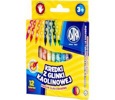 Kredki kaolinowe ASTRA 12 szt