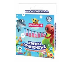 Kredki ASTRA Mini Mini 12 szt