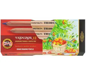 KOH-I-NOOR Kredki trójkątne Triocolor 3152 - 12 szt.