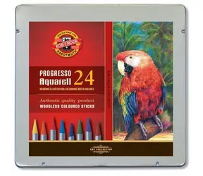 KOH-I-NOOR Kredki artystyczne Progresso Aquarell 8784 - 24 szt.