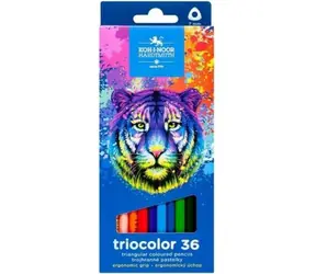 KOH-I-NOOR Kredki trójkątne Triocolor 36 szt. Tygrys
