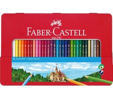 Kredki Faber-Castell 36 sztuk w blaszanym pudełku
