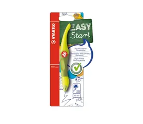 STABILO® EASYoriginal limonkowo/zielony - w zestawie. wkłady z niebieskim tuszem zmazywalnym