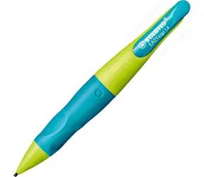 STABILO® EASYergo 1.4 neonowa zieleń/akwamaryna - w zestawie. 3 zapasowe ołówki