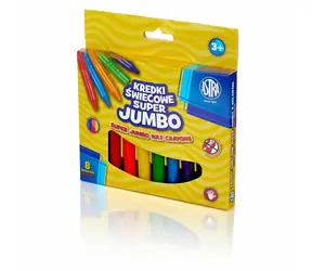 ASTRA Super Jumbo woskowe sztyfty 8 szt