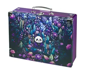 BAAGL Jungle Panda składany tornister szkolny z mocowaniami / 32,5 x 10,5 x 26 cm