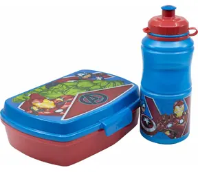 STOR Zestaw jadalniany dla dzieci 2 w 1 Avengers