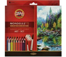 KOH-I-NOOR Kredki akwarelowe Mondeluz 3714 - 72 szt