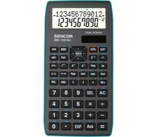 Sencor SEC 150 BU / Kalkulator / Wyświetlacz LCD 10+2 cyfry / 1xLR43