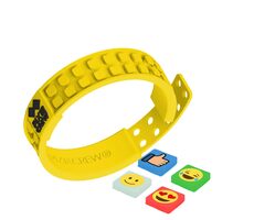 PIXIE CREW Kreatywna bransoletka EMOJI żółta / od 6 lat
