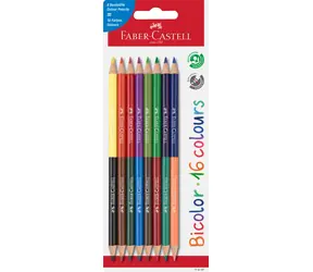 Faber-Castell Bicolor - Kredki - opakowanie papierowe 8 szt.