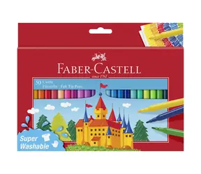 Markery Faber-Castell Castle - kartonik 50 szt.