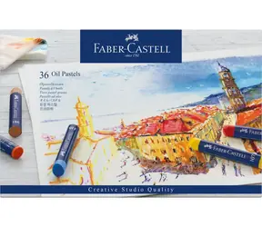 Faber-Castell Pastele olejne - pudełko papierowe 36 szt.