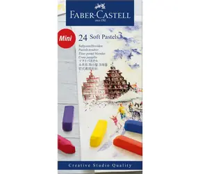 Faber-Castell Mini Pastele Suche - kartonik 24 szt.