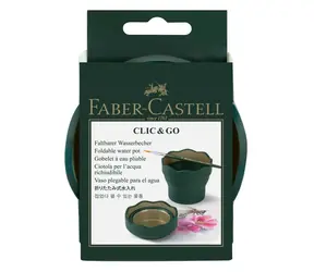 Faber-Castell Clic&Go kubek na wodę - zielony