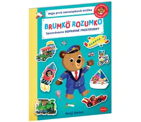 BRUMKO RAZUMKO: POZNAJ ŚRODKI TRANSPORTU - Książka naklejek