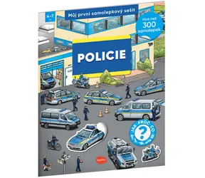 Moja pierwsza książeczka naklejek - POLICJA