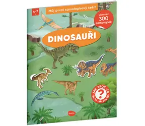 Moja pierwsza książka z naklejkami - DINOZAURY