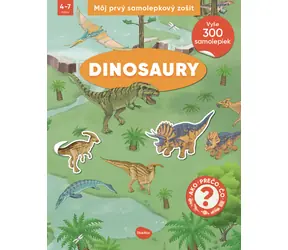 Moja pierwsza książka z naklejkami - DINOZAURY