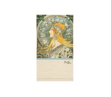 Bandana Alfons Mucha - Zodiak, 25×47 cm
