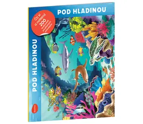 Przeczytaj i przyklej - BELOW THE SURFACE, książeczka z naklejkami