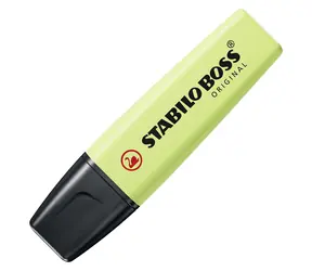 STABILO® BOSS ORIGINAL Pastel - zestaw 4 szt. - koralowa czerwień, wiśnia, chmura błękitna, limonka