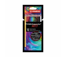 STABILO® aquacolor - ARTY - zestaw 12 sztuk - 12 różnych kolorów