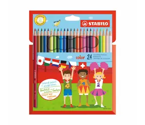 STABILO® color - zestaw 24 szt. - 24 różne kolory, w tym. 4 kolory neonowe