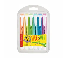STABILO® swing cool - zestaw 6 elementów - 6 różnych kolorów