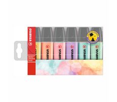 STABILO® BOSS ORIGINAL Pastel - zestaw 6 sztuk