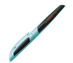 STABILO® Flow SPORTY jasnoniebieski/czarny - w zestawie. wkłady z niebieskim tuszem zmazywalnym