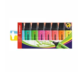 STABILO® BOSS ORIGINAL - zestaw 8 szt. - 8 różnych kolorów