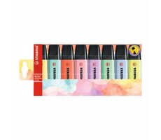 STABILO® BOSS ORIGINAL Pastel - zestaw 8 sztuk - 8 różnych kolorów