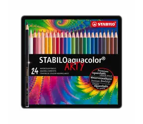 STABILO® aquacolor - zestaw 24 szt. w puszce - 24 różne kolory