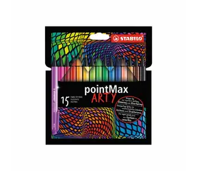 STABILO® pointMax - ARTY - zestaw 15 szt. - 15 różnych kolorów