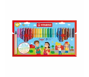 STABILO® Cappi - zestaw 24 szt. - 24 różne kolory
