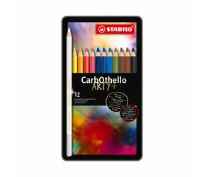 STABILO® CarbOthello - ARTY+ - zestaw 12 sztuk w puszce - 12 różnych kolorów