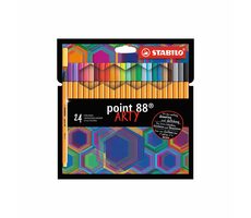 STABILO® point 88 - ARTY - zestaw 24 szt. - 24 różne kolory
