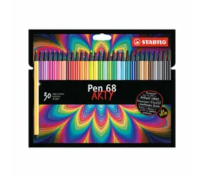 STABILO® Pen 68 - ARTY - zestaw 30 sztuk - 30 różnych kolorów