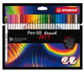 STABILO® Pen 68 pędzel - ARTY - zestaw 30 sztuk - 30 różnych kolorów