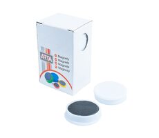 Magnesy ARTA średnica 30mm białe (10szt. w opakowaniu)