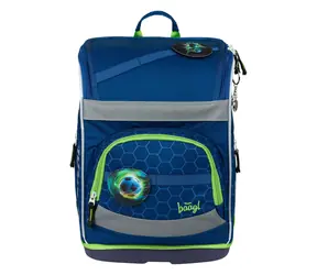 Torba szkolna BAAGL Zippy PLUS Piłka nożna / 21 l / odpowiednia od 1 klasy szkoły podstawowej