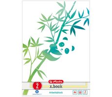 Zeszyt szkolny Herlitz 444 / Linia 02 / 50 kartek / Panda