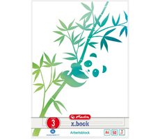 Zeszyt szkolny Herlitz 444 / Linia 03 / 50 kartek / Panda