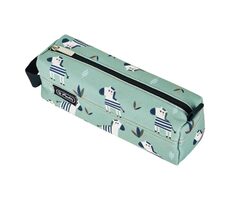 Etui Herlitz Zebra / zielone