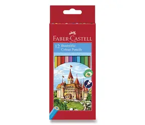 Kredki sześciokątne Faber-Castell / 12 szt.